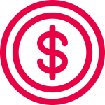 Circular Dollar Symbol
